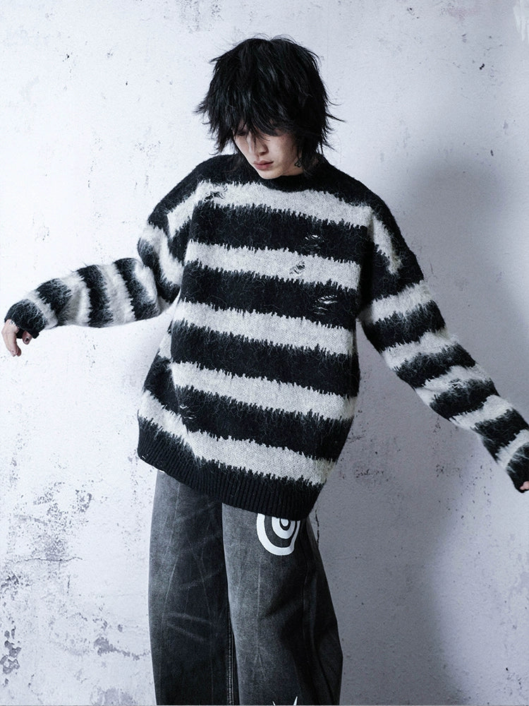 BIZZCUT Subculture Decadent Lazy Style Y2K Sweater