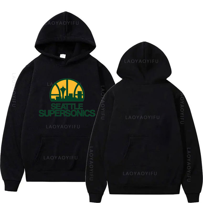 Y2K Seattle Supersonics Hoodie