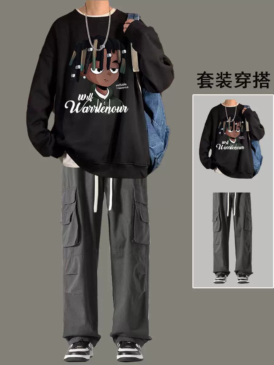 Y2Kissin Hoodie Set 112
