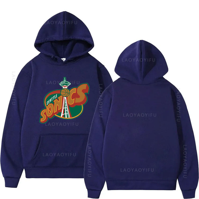 Y2K Seattle Supersonics Hoodie