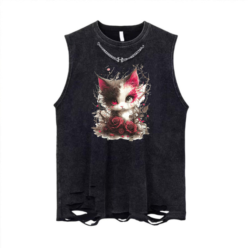 Y2K Retro Pixel Tank Top